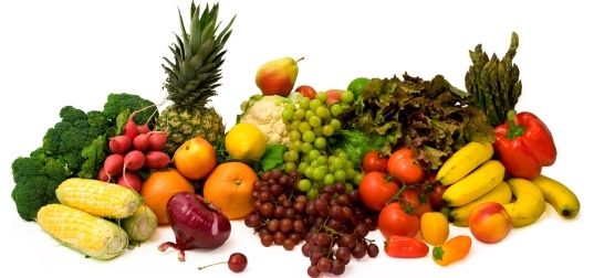 فوائد الفايتامينات  Vegetables-and-fruits