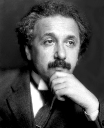 آلبرت آينشتاين  Albert-einstein-portrait